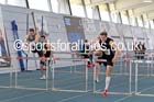 Men's 60 metres hurdles, NECAA Championships and Open Indoor Pentathlon, Gateshead College Academy of Sport. Photo: David T. Hewitson/Sports for All Pics